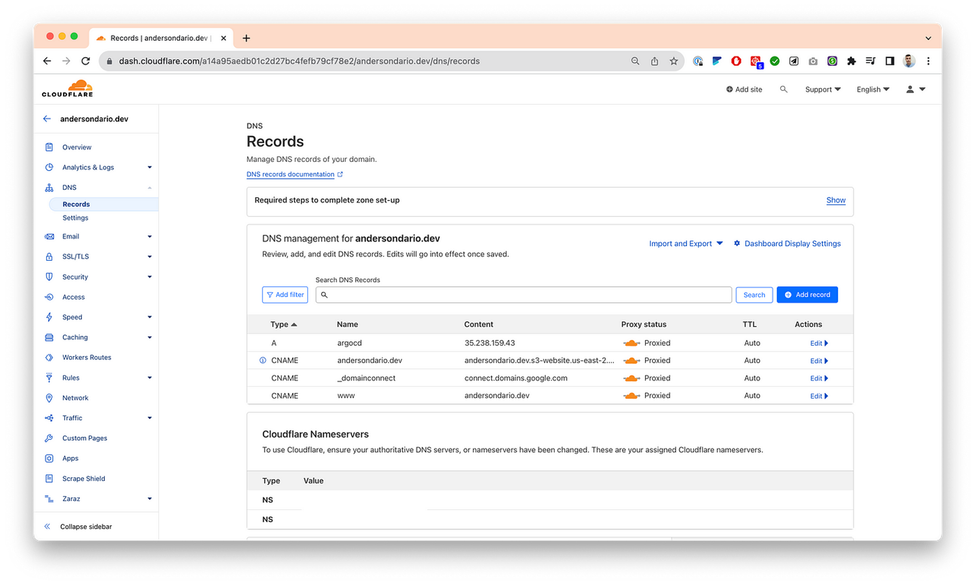 DNS Config 1